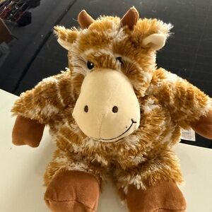 Adorable Brown and Cream Stuffed Animal